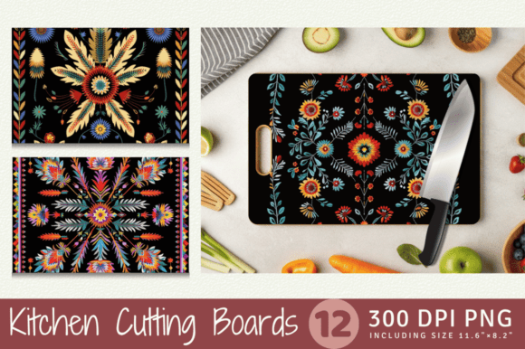 Native American Floral Embroidery for Apparel