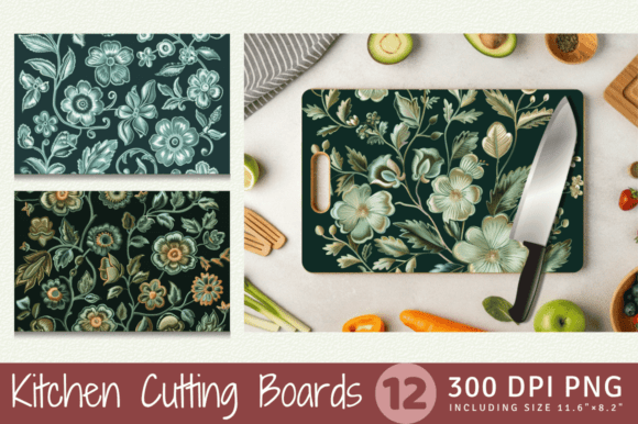 Review: Dusty Green Floral Embroidery Cutting Bo